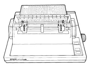 Epson LQ-500 Printer picture